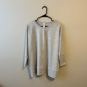 Spanx Tunic Sweatshirt - Gray XL